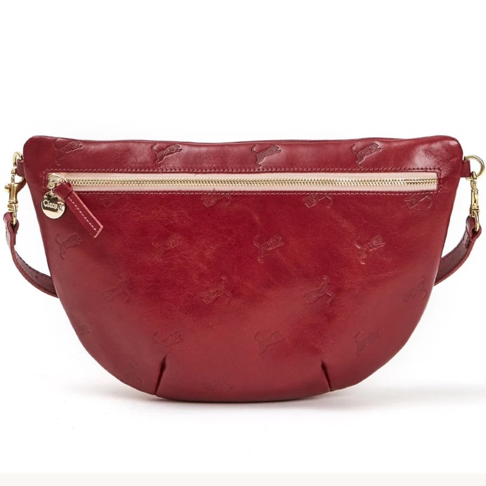 Clare V Grande Fanny, Oxblood